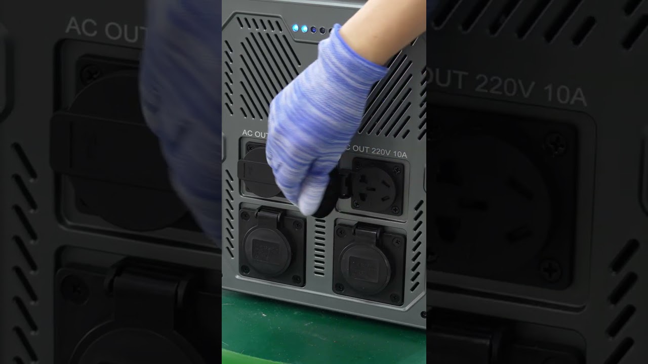 Production Journal of the TR-3570W High-Capacity Portable Power Station