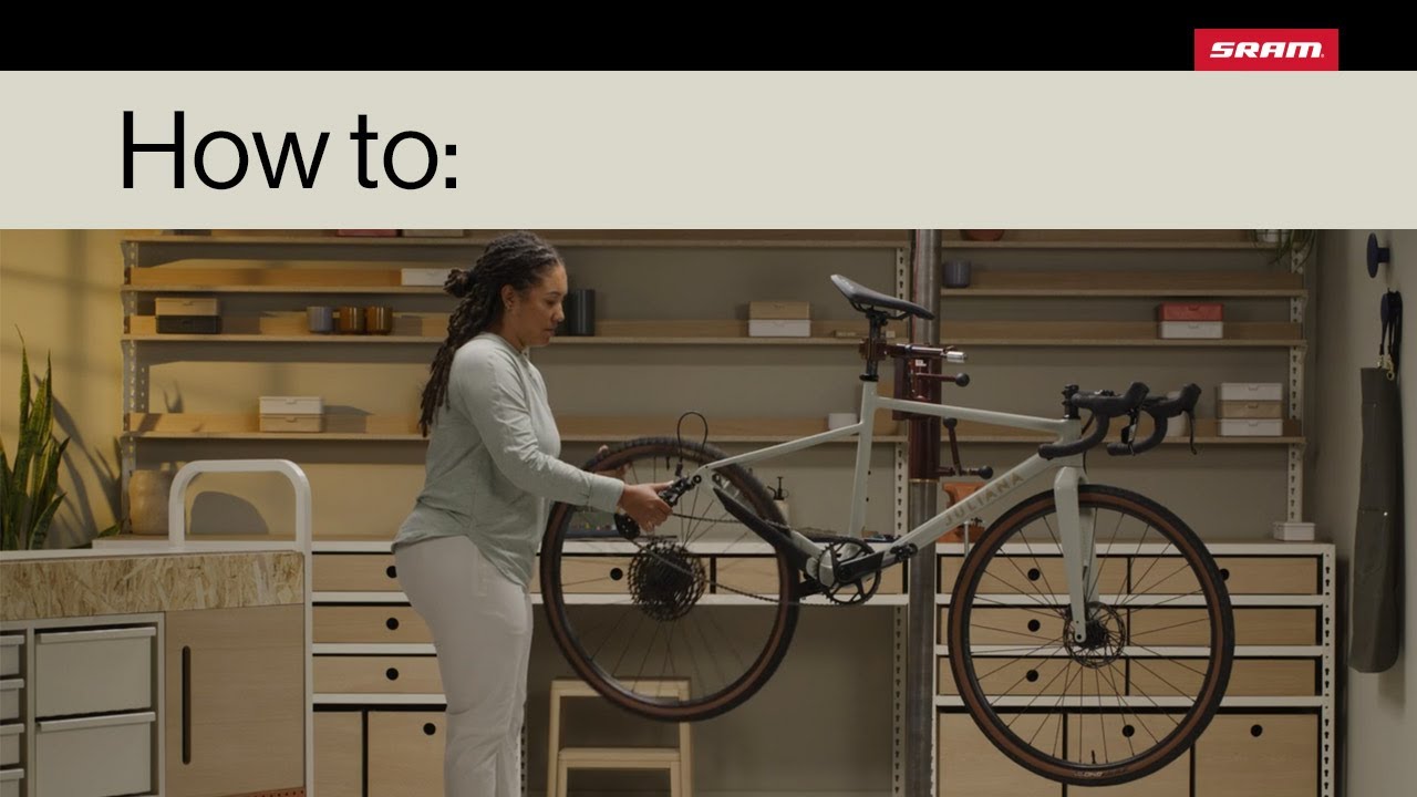 美品　キャノンデール　システムシックス　スラム　etap ホイール抜き SRAM Road | How to: Remove a Rear Wheel with Cage Lock - YouTube