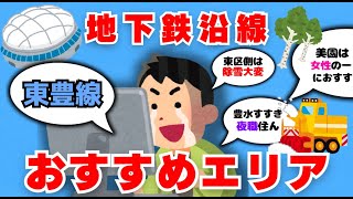 【東豊線】地下鉄沿線のおすすめエリアあげてけ‼︎#札幌賃貸