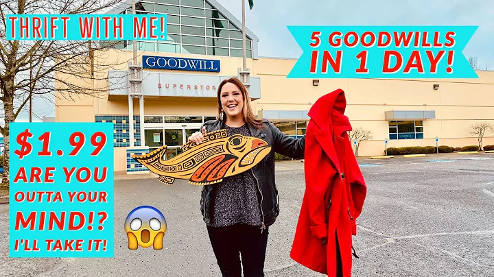 Goodwill Grand Tour! THRIFT WITH ME! Let's Go Hit 5 Goodwills In 1 Day And See What We Find!