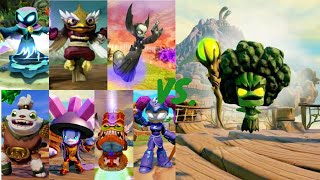 All Magic Users Skylanders Vs. Broccoli Guy-Skylanders Trap Team