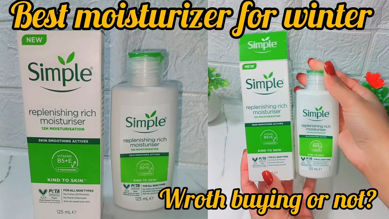 Simple replenishing rich moisturizer review, simple replenishing rich moisturizer price in pakistan