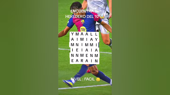 ENCUENTRA AL 10 DEL BARCA?➡️ #futbol #messi #elmundo #fifa #lamineyamal #cr7 #barcelona #messi