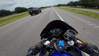 The Full Ride to San Antonio on My R6