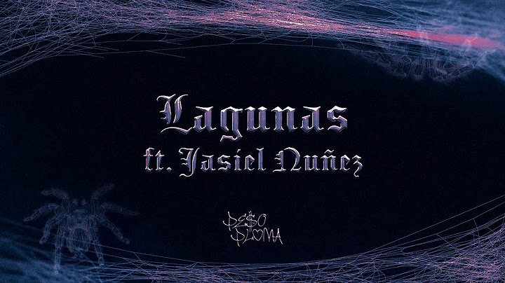 LAGUNAS (Lyric Video) - Peso Pluma, Jasiel Nuñez
