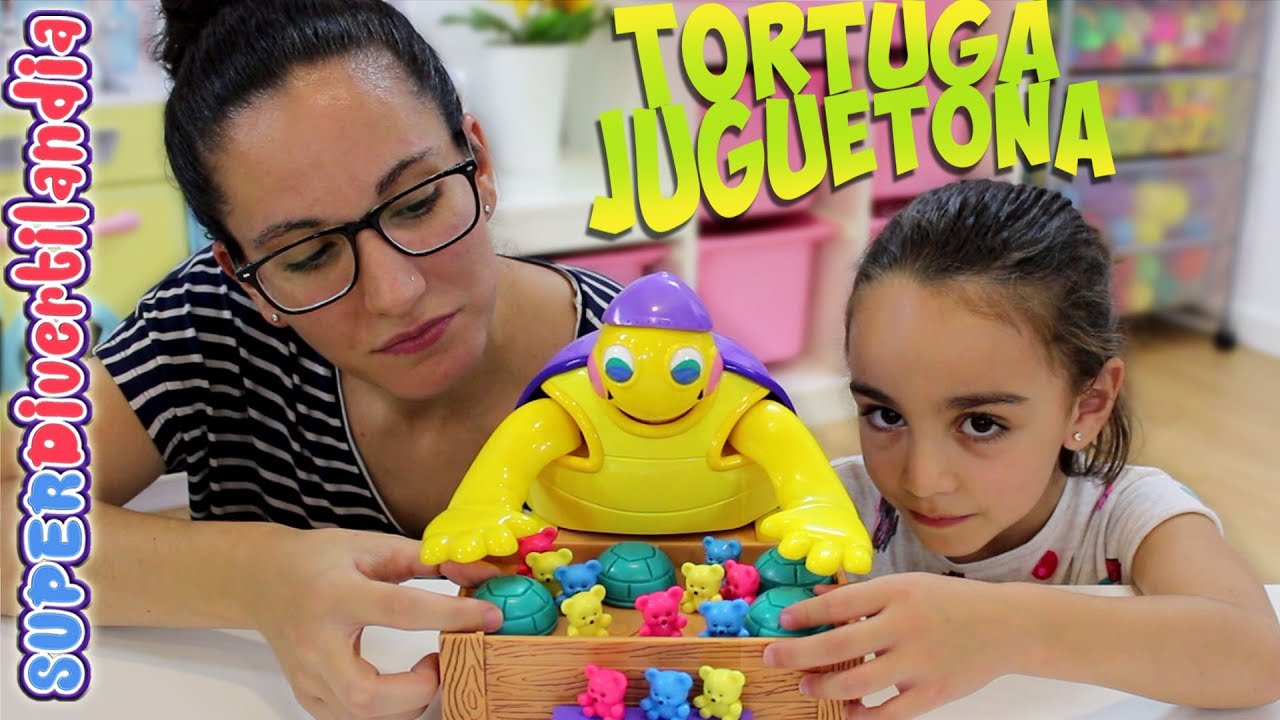 Tortuga Juguetona! Juego de mesa con Irene y Andrea en SUPERDivertilandia!