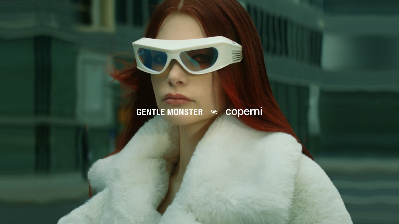 GENTLE MONSTER ホワイトサングラス コラボモデル　コペルニ GENTLE MONSTER X COPERNI] 5G Campaign - YouTube