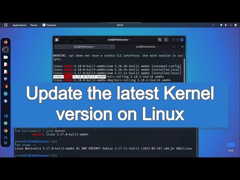 How to Update Kernel in Linux [[Kali Linux]] ✓