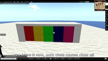 RSVP Nasty Smoothy Slide - Tutrial 2/3 for Door script
