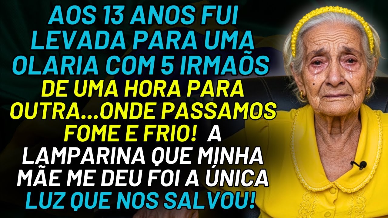 HISTÓRIA REAL DESTA AVÓ 👵💔 MEU PAI FUGIU DE CASA COM 6 FILHOS, ELE ACHOU UM LUGAR NO...