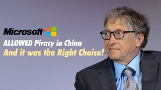 Why are there so many Pirated Windows 10s in China?