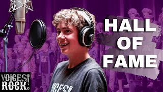 HALL OF FAME music video sung by VOICES ROCK CANADA! | VR Kids