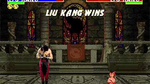 Ultimate Mortal Kombat 3 - Genesis & Mega Drive - Liu Kang - Babality