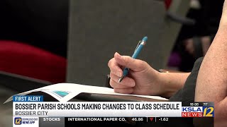 Bossier Parish high schools adopt block schedule for 2026-2027 school year