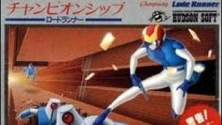 Championship Lode Runner Famicom Gameplay 4K