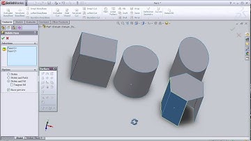 14- SolidWorks Surface TUTORIAL: DELETE FACE part1