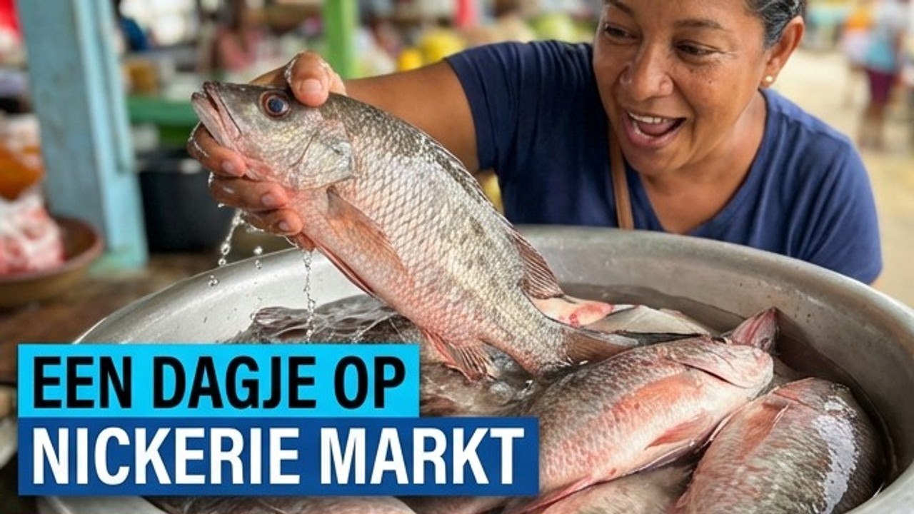 Nickerie Markt Langs de kraampjes : Alles wat je kunt kopen op deze Surinaamse markt