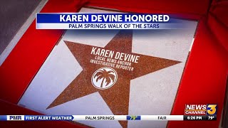 News Channel 3’s Karen Devine to receive star on Palm Springs Walk of the Stars