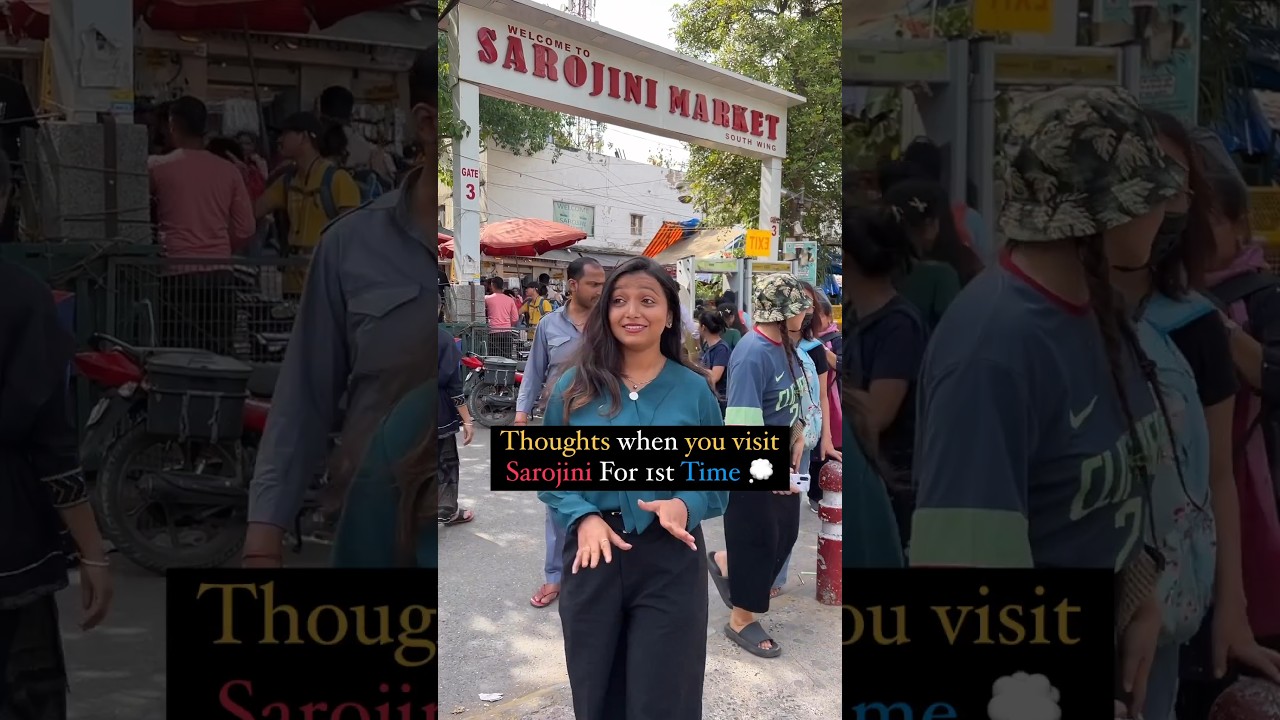 Thoughts In Sarojini Market   shorts  viral