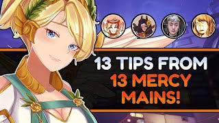 13 TIPS FROM 13 MERCY MAINS ft. Skiesti, Eleyzhau, Andriatic cx & More!