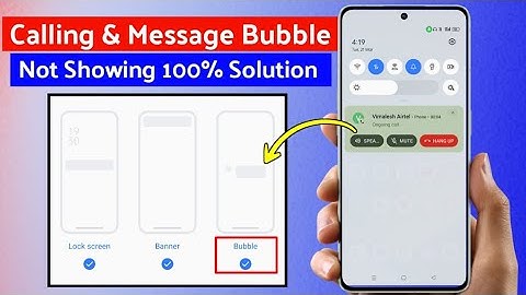 calling & message bubble not showing in google dialer fix now | call bubble not coming problem