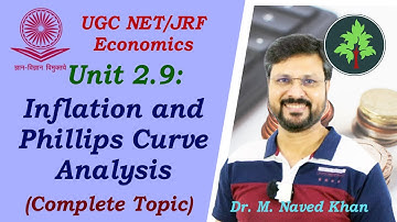 2.9 - Inflation and Phillips Curve Analysis  (UGC NET Economics)