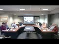 March 18, 2025 Board Meeting Video