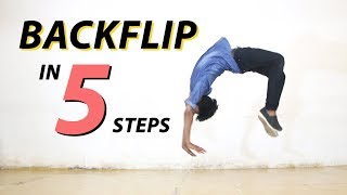 Backflip in 5 steps | Learn how to do a backflip | Darshan Mehta | Aman | Dance Destination