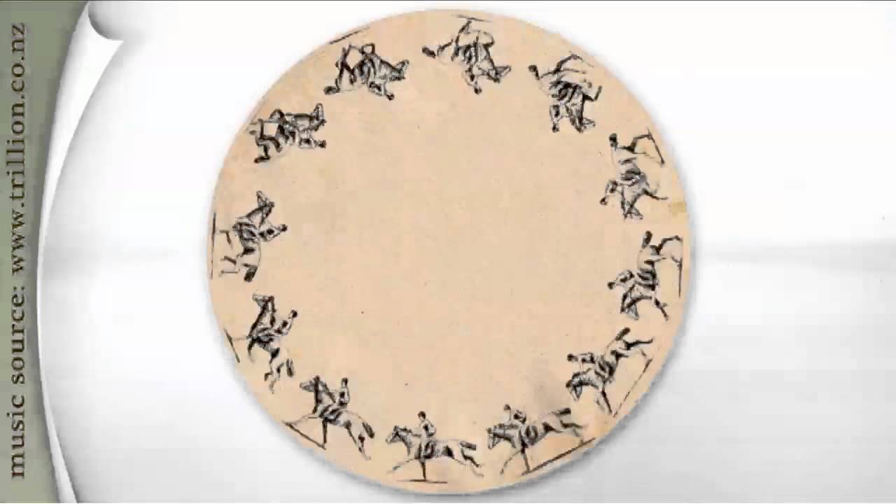 048 zoetropephenakistoscope horse and rider 2 YouTube