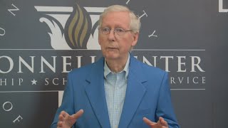 Senator Mitch McConnell denounces protests at college campuses