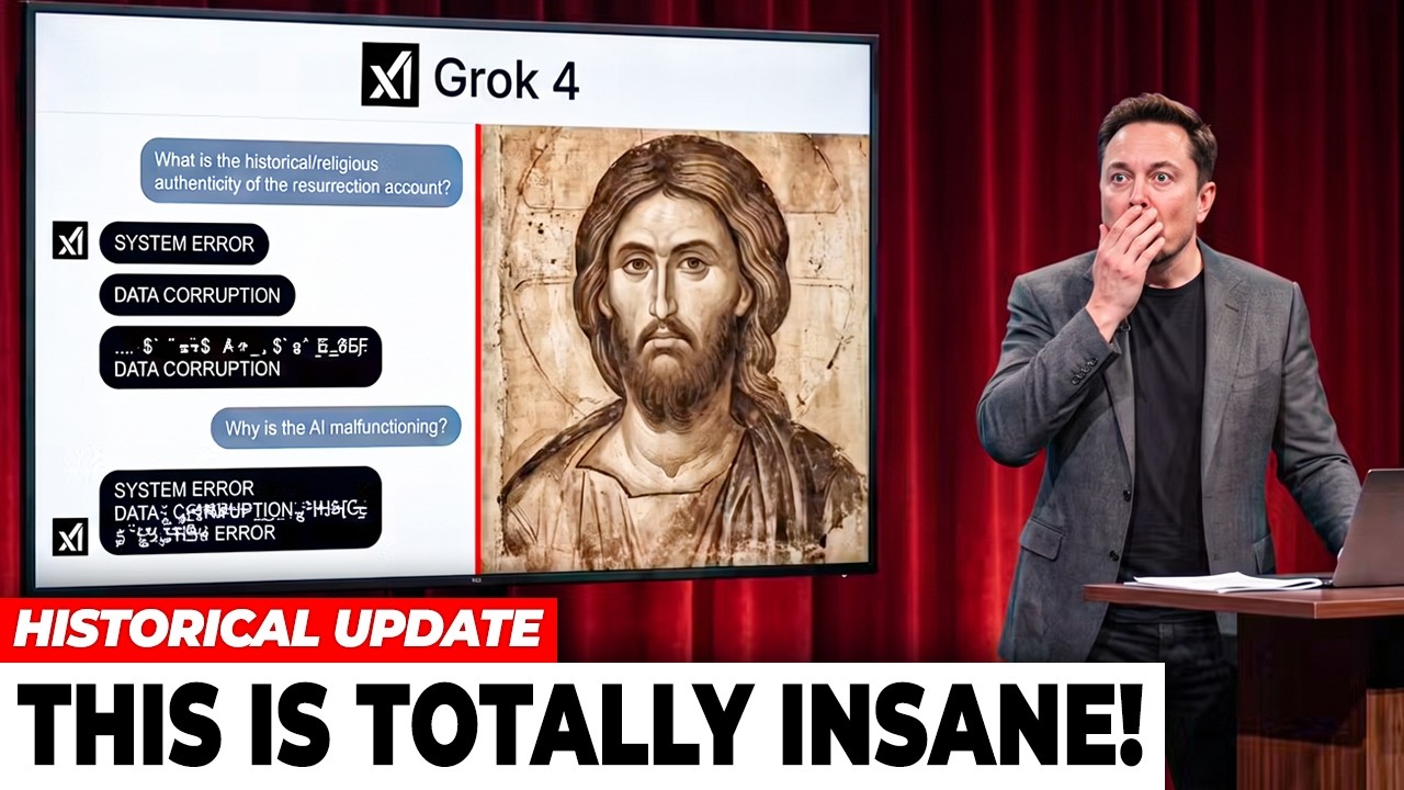 Elon Musk’s Grok AI Discusses Jesus’ Resurrection in the Ethiopian Bible – You Won’t Believe the Response! – Video