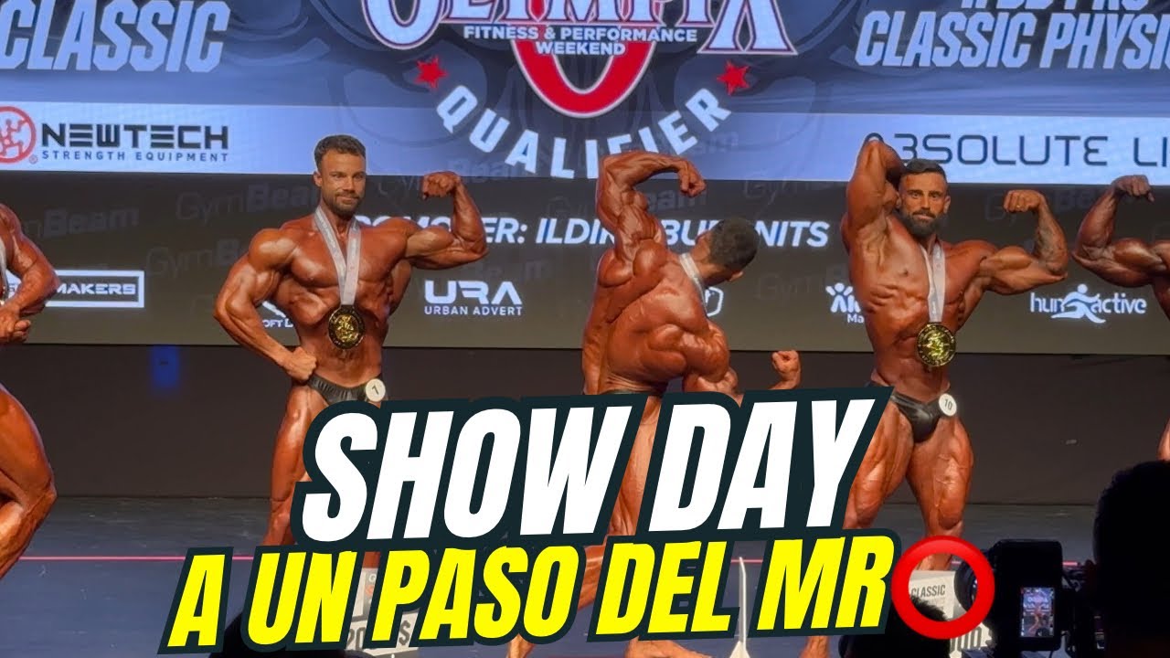 SHOW DAY HUNGRIA PRO | me quedo a un paso del Olympia 🥈 - YouTube