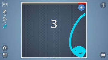 Brain It On! Level 182. 3 stars. Уровень 182. Прохождение. 3 Звезды.