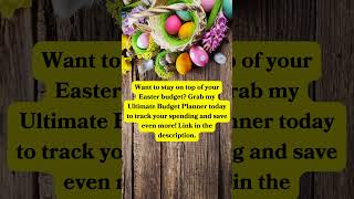 How to Save Money While Enjoying Easter #budgetingmadesimple