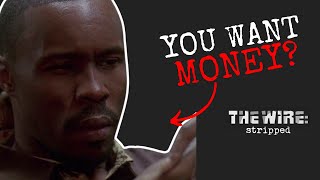 Brother Mouzone visits Avon at the Barber's (The Wire)