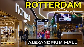 Rotterdam's SPECTACULAR Alexandrium Mall ASMR Walk 4K