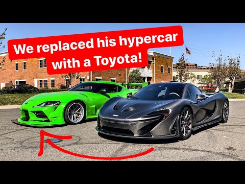 trading-cars-with-a-billionaire-for-a-day!-2020-toyota-supra-vs-mclaren-p1