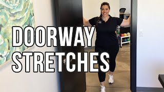 2 Doorway Stretches for Shoulders