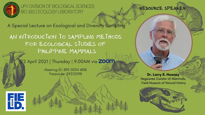 A Special Lecture on Ecological and Diversity Samp...