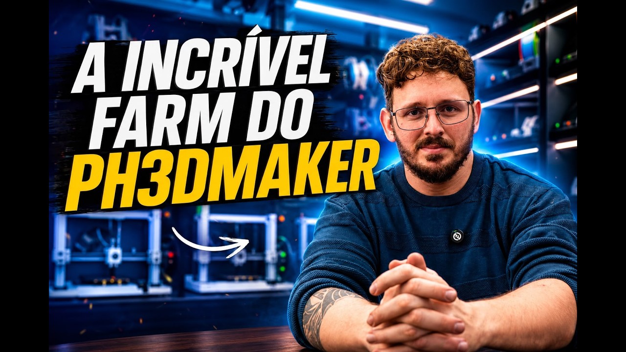 CONHECENDO A FARM DE PH MAKER 3D - STEPHAN VISITA