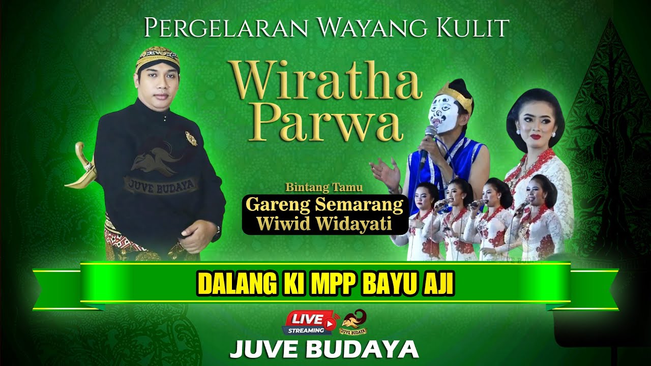 🔴 LIVE WAYANG KULIT KI MPP BAYU AJI - FEAT GARENG SEMARANG - WIRATHA PARWA (REC)