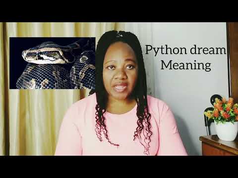 spiritual meaning of dreaming about python