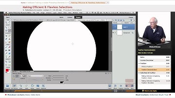 "Making Efficient & Flawless Selections" | Adobe Photoshop Elements 11 with Educator.com
