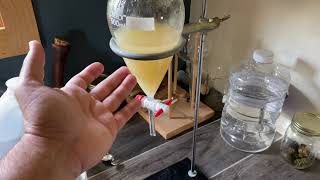 Alchemy and Chemistry pt 19  A simple CBGa extraction (see description)