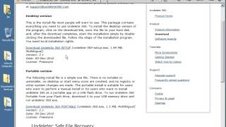 Download and Install a Free Undelete Utility for Windows (Undelete 360) screenshot 5
