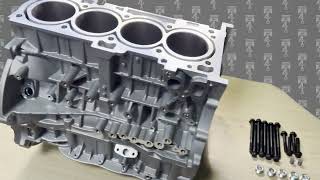 Блок цилиндров ESBN0727 двигателя 2.4л бензин G4KJ на Kia, Hyundai