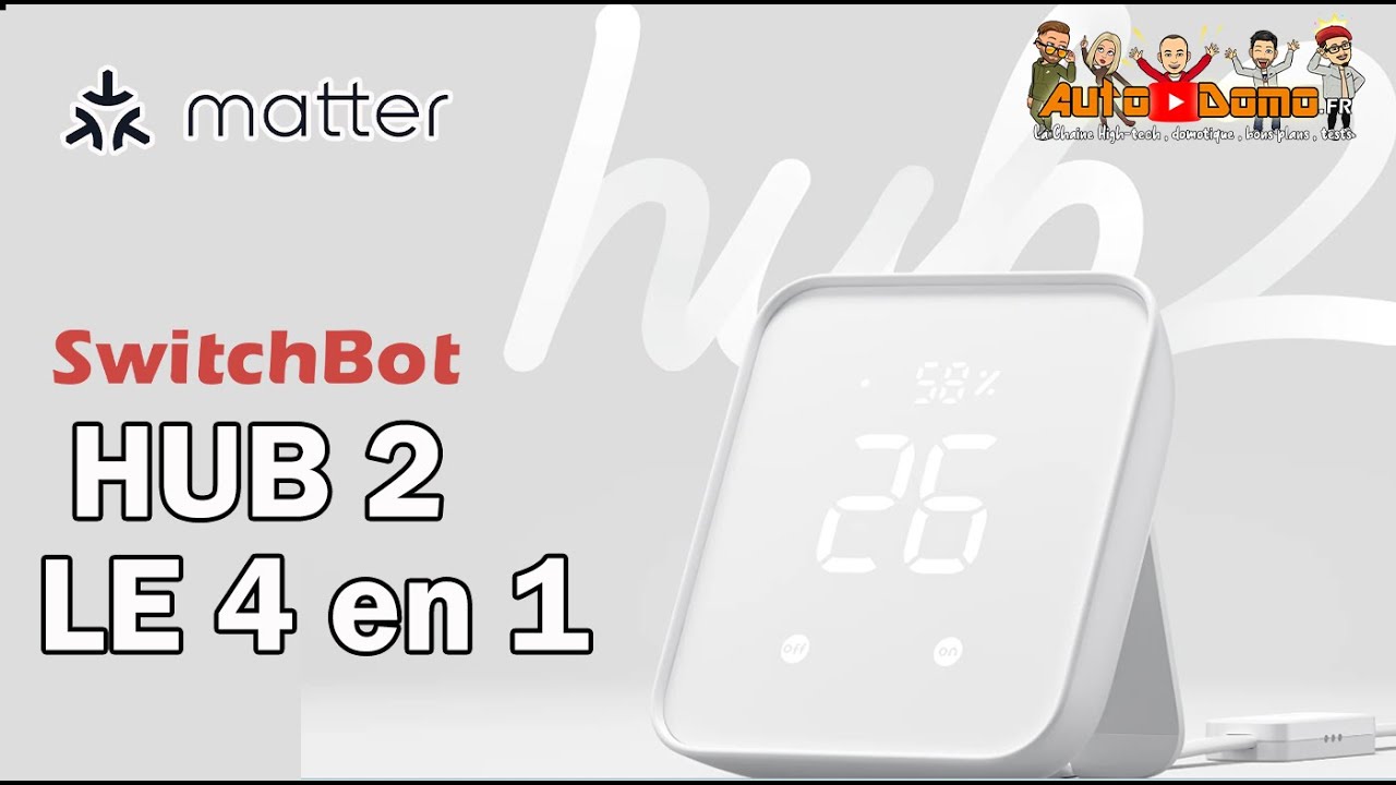 #Test SwitchBot Outdoor Meter : un thermo-hygromètre extérieur parfait avec  le SwitchBot Hub 2 