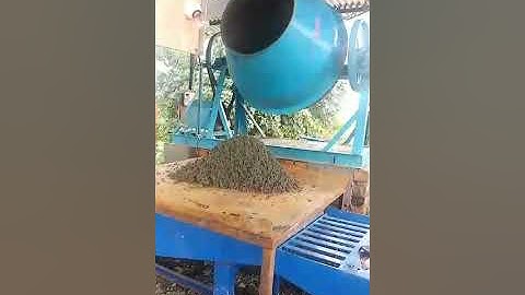 Interlocking paver Block making machine (Vibrating Table Plant)