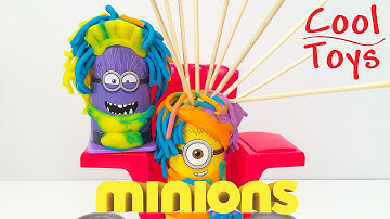 Play Doh Disguise Lab Despicable Me Minions - Evil Minion and Stuart with a Twist