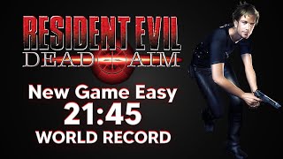 Resident Evil: Dead Aim Easy Mode Speedrun 21:45 WR (Emu)